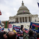 Pro-Trump insurgents storm the U.S. Capitol following a rally with President Donald Trump on January 6, 2021 in Washington, D.C.